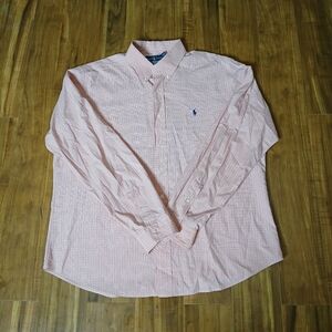 Pink Button-Up Shirt
